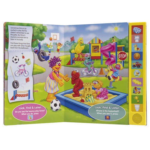 Look, Find & Listen Elmo's Potty Book 2 Look, Find & Listen Elmo's Potty Book - Image 2