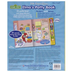 Look, Find & Listen Elmo's Potty Book 5 Look, Find & Listen Elmo's Potty Book -Latestbuy bs1qxru01 500c