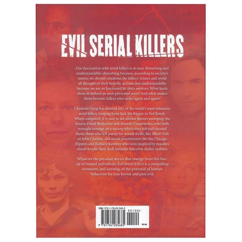 Evil Serial Killers Book By Charlotte Greig 3 Evil Serial Killers Book By Charlotte Greig - Image 3