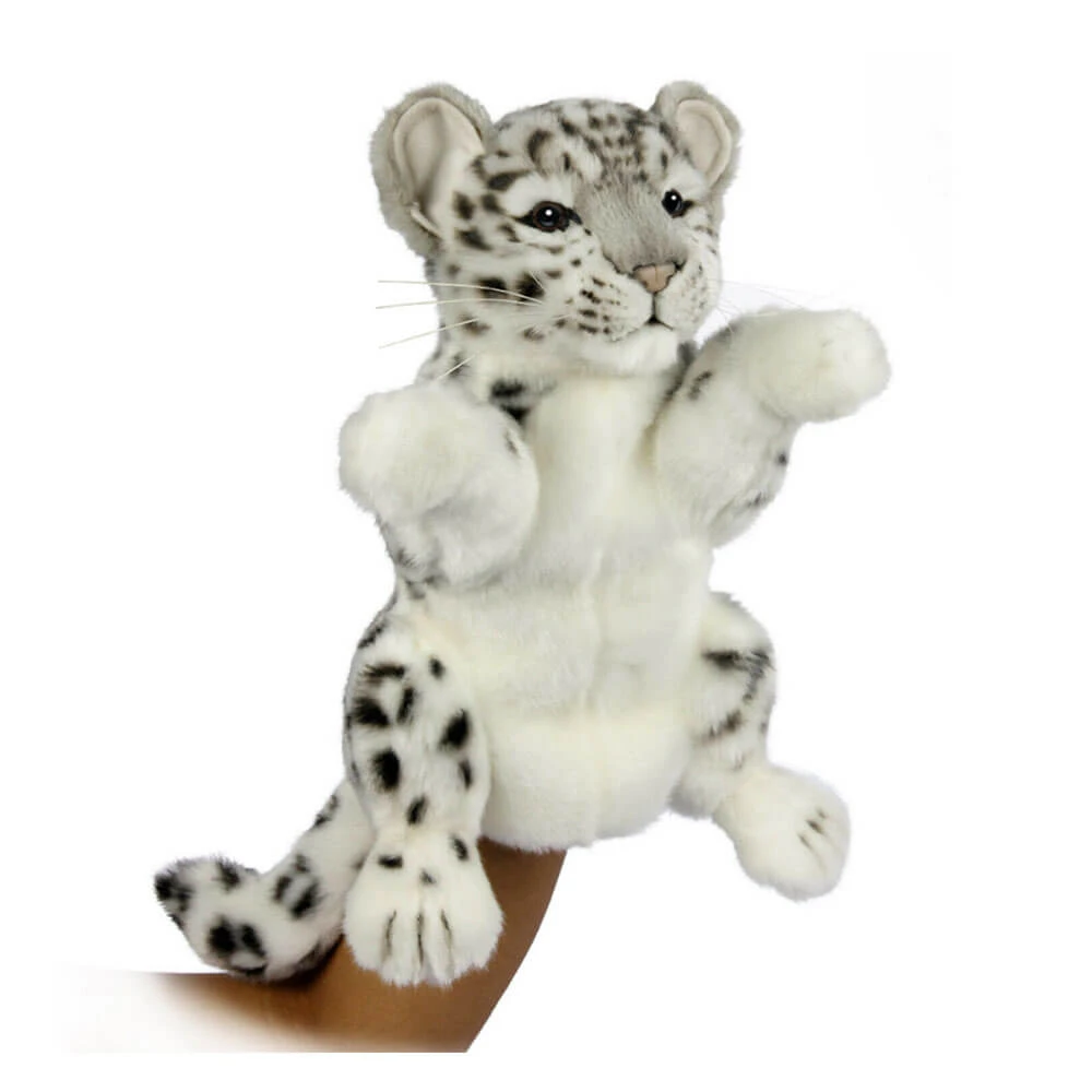 Snow Leopard Puppet (32cm H) 1 Snow Leopard Puppet (32cm H)