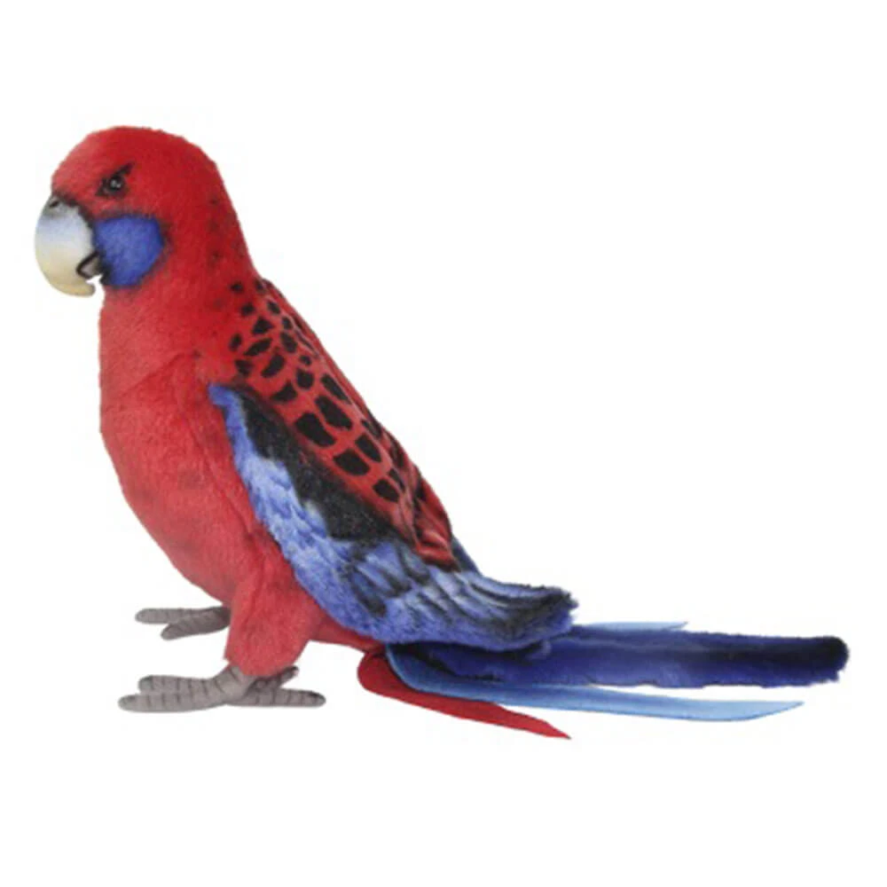 Crimson Rosella Plush Toy (30cm L) 1 Crimson Rosella Plush Toy (30cm L)
