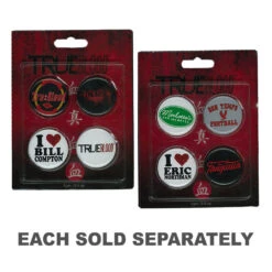 True Blood Pin Set Of 4