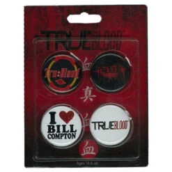 True Blood Pin Set Of 4 7 True Blood Pin Set Of 4 -Latestbuy ic1wunm00 500c