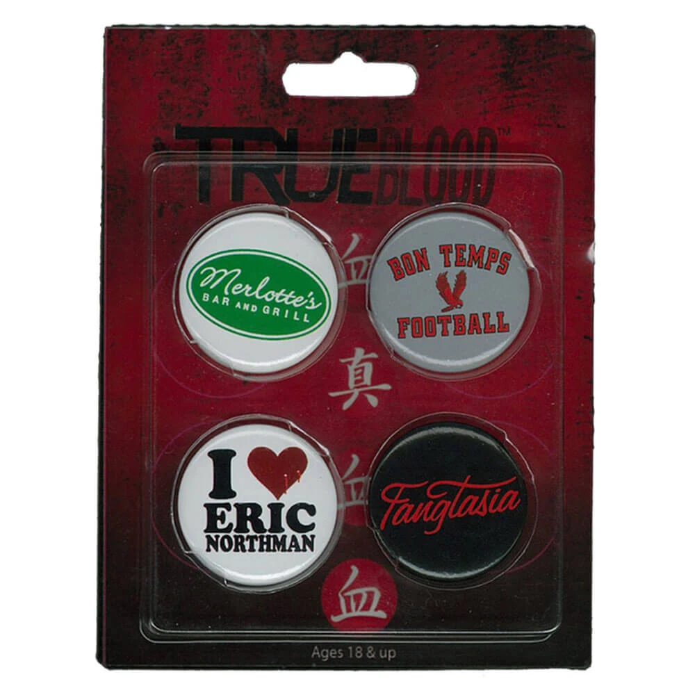 True Blood Pin Set Of 4 5 True Blood Pin Set Of 4 - Image 5