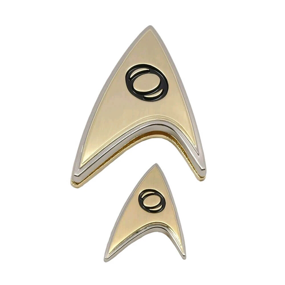 Star Trek Discovery Enterprise Science Badge & Pin Set 1 Star Trek Discovery Enterprise Science Badge & Pin Set