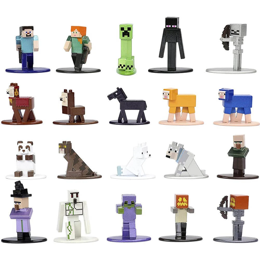 Minecraft Nano Metalfigs 20-pack Wave 05 1 Minecraft Nano Metalfigs 20-pack Wave 05