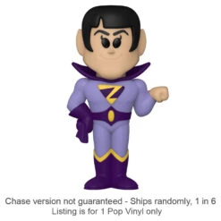 Super Friends Zan Vinyl Soda Chase Ships 1 In 6