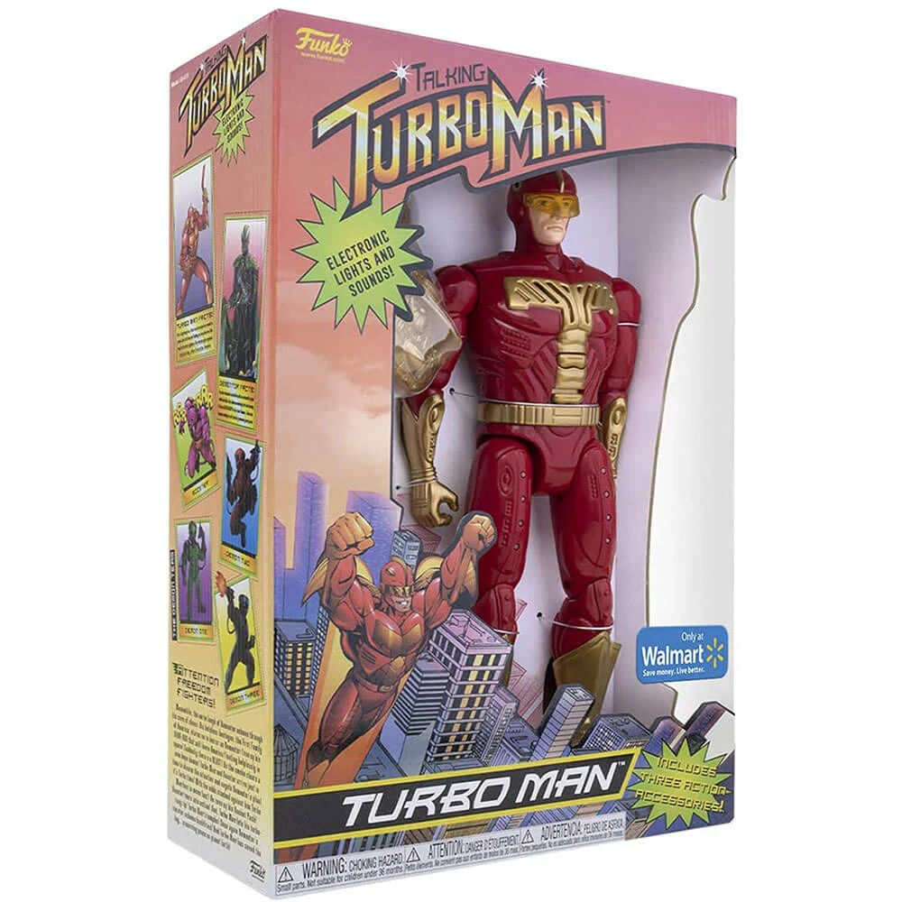 Jingle All The Way Turbo Man 13.5" Action Figure 1 Jingle All The Way Turbo Man 13.5" Action Figure