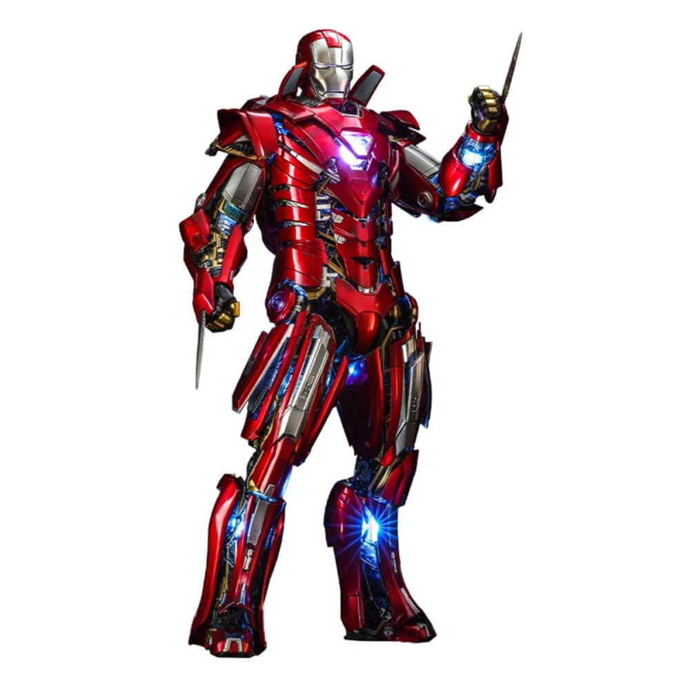 Iron Man 3 Silver Centurion Armor Suit-Up 1:6 Scale Diecast 1 Iron Man 3 Silver Centurion Armor Suit-Up 1:6 Scale Diecast