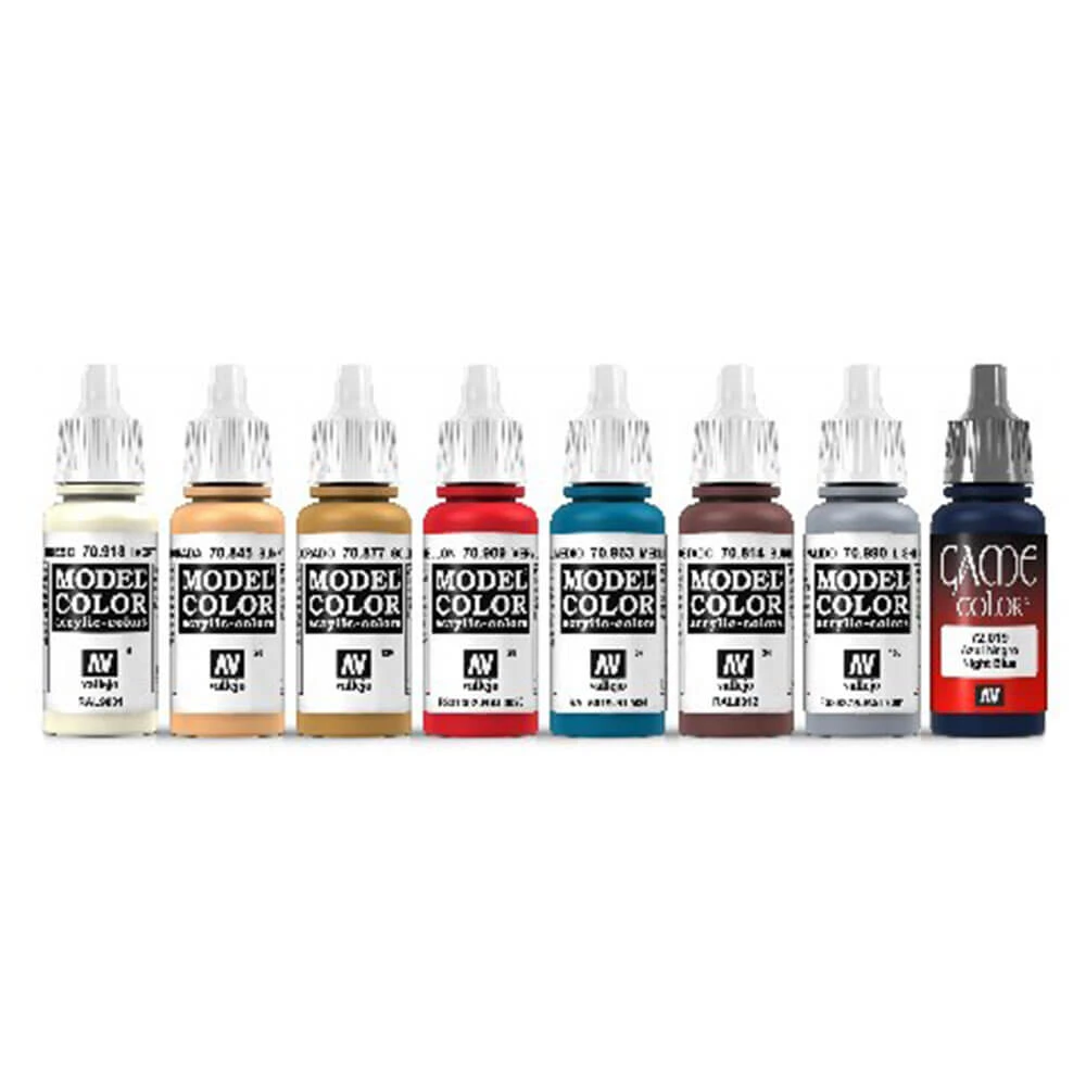 Vallejo Fantasy Color Series Elves & Gnomes Set Of 8 1 Vallejo Fantasy Color Series Elves & Gnomes Set Of 8