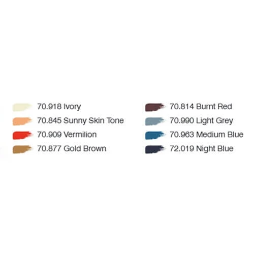 Vallejo Fantasy Color Series Elves & Gnomes Set Of 8 2 Vallejo Fantasy Color Series Elves & Gnomes Set Of 8 - Image 2