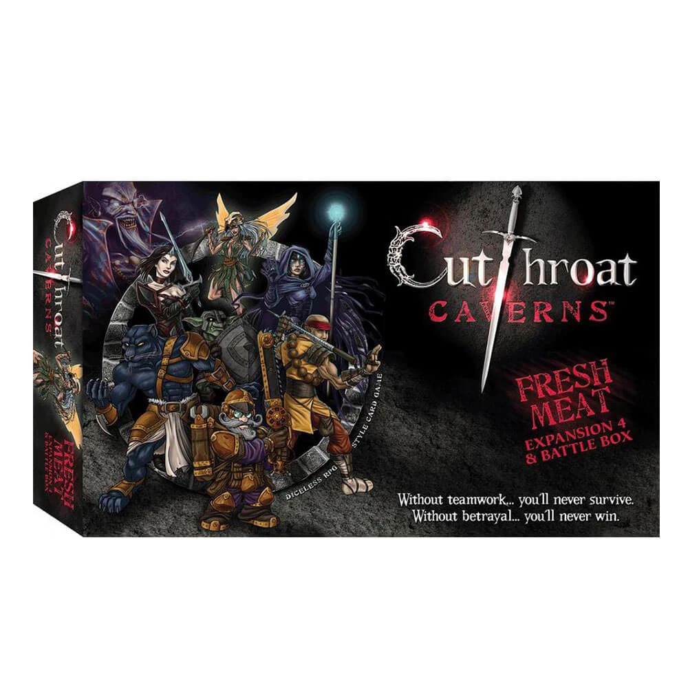 Cutthroat Caverns Fresh Meat Board Game 1 Cutthroat Caverns Fresh Meat Board Game