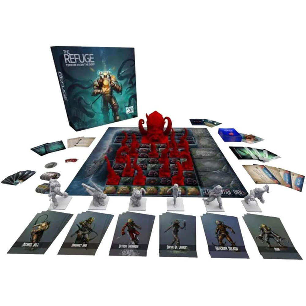 The Refuge Terror From The Deep Board Game 1 The Refuge Terror From The Deep Board Game