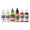 Vallejo Fantasy Color Series Fire Fury Set Of 6