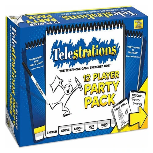 Telestrations 12 Player Board Game Party Pack 3 Telestrations 12 Player Board Game Party Pack - Image 3