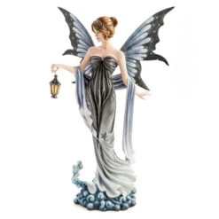 Large Light-Up Star Fairy With Lantern Figurine