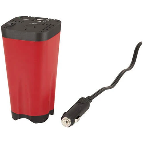 150W Cup-Holder Inverter W/ Dual USB Charging 2 150W Cup-Holder Inverter W/ Dual USB Charging - Image 2