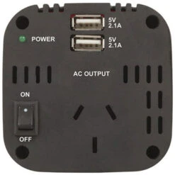 150W Cup-Holder Inverter W/ Dual USB Charging 5 150W Cup-Holder Inverter W/ Dual USB Charging -Latestbuy tb11ci01 500c