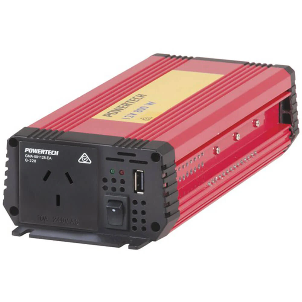 12VDC To 240VAC Modified Sinewave Inverter W/ USB 7 12VDC To 240VAC Modified Sinewave Inverter W/ USB - Image 7