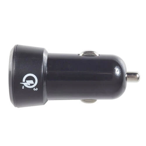 3A Quick Charge 3.0 USB Car Cigarette Lighter Adaptor 2 3A Quick Charge 3.0 USB Car Cigarette Lighter Adaptor - Image 2