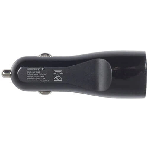 4.8A Dual USB Car Cigarette Lighter Adaptor 3 4.8A Dual USB Car Cigarette Lighter Adaptor - Image 3