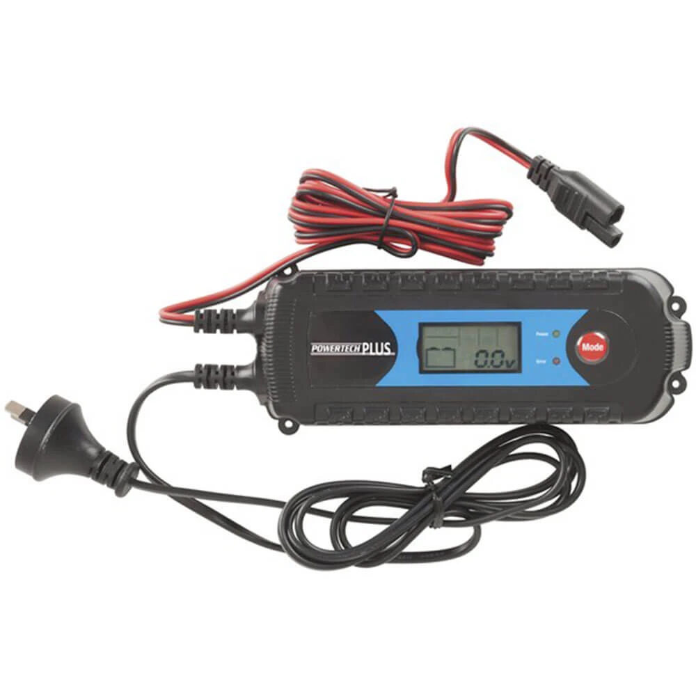 4 Stage 6/12V 4A Battery Charger W/ LCD Display 1 4 Stage 6/12V 4A Battery Charger W/ LCD Display