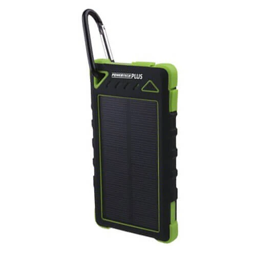 8000mAh Weatherproof Power Bank W/ Solar Recharging 2 8000mAh Weatherproof Power Bank W/ Solar Recharging - Image 2