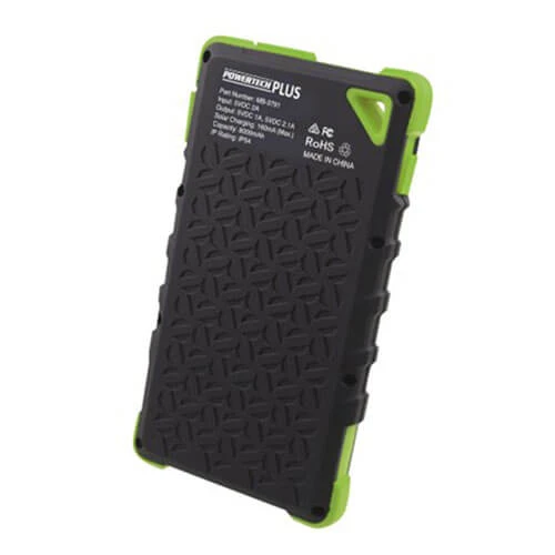 8000mAh Weatherproof Power Bank W/ Solar Recharging 3 8000mAh Weatherproof Power Bank W/ Solar Recharging - Image 3