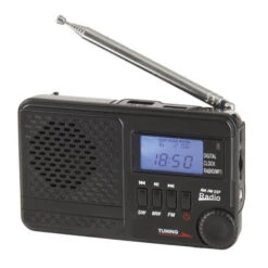AM/FM/SW Rechargeable Radio W/ MP3