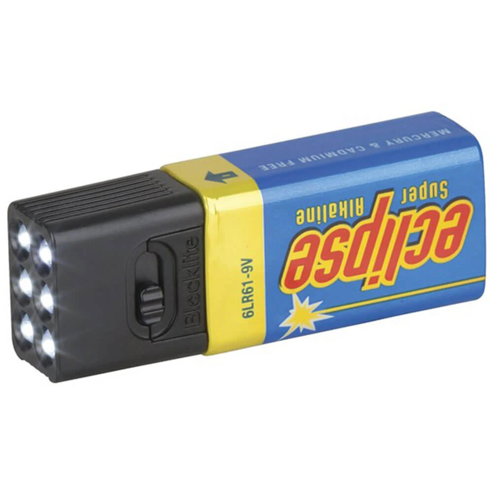 Blocklite LED 9V Battery Light 1 Blocklite LED 9V Battery Light