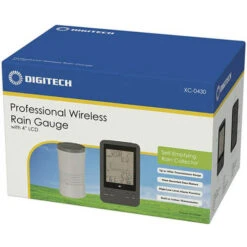 Digital Rain Gauge W/ Temperature 5 Digital Rain Gauge W/ Temperature -Latestbuy tb1drg01 500c