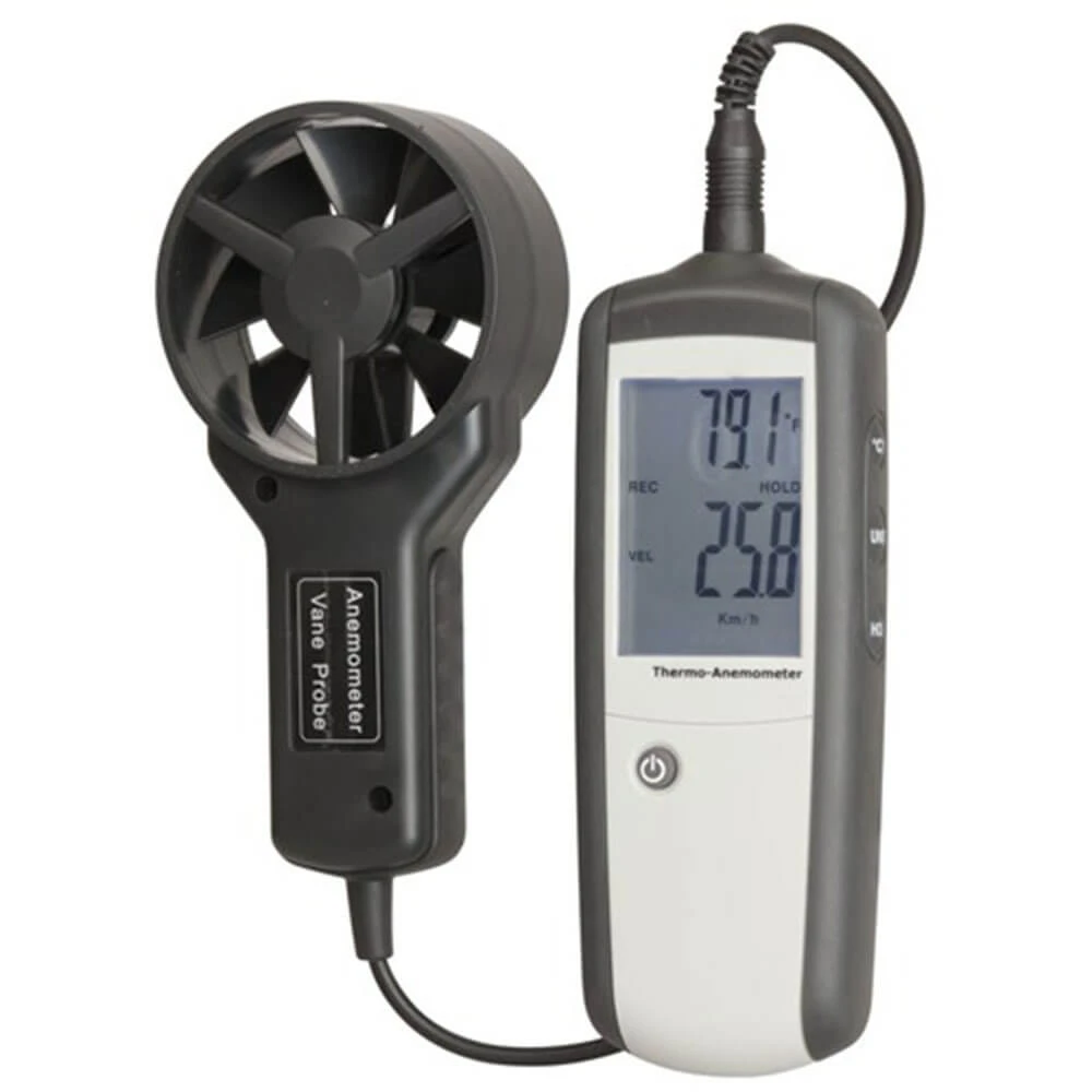 Hand-held Anemometer W/ Separate Sensor 1 Hand-held Anemometer W/ Separate Sensor