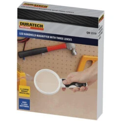 LED Handheld Magnifyer W/ Three Lenses -Latestbuy tb1lhm01 500c