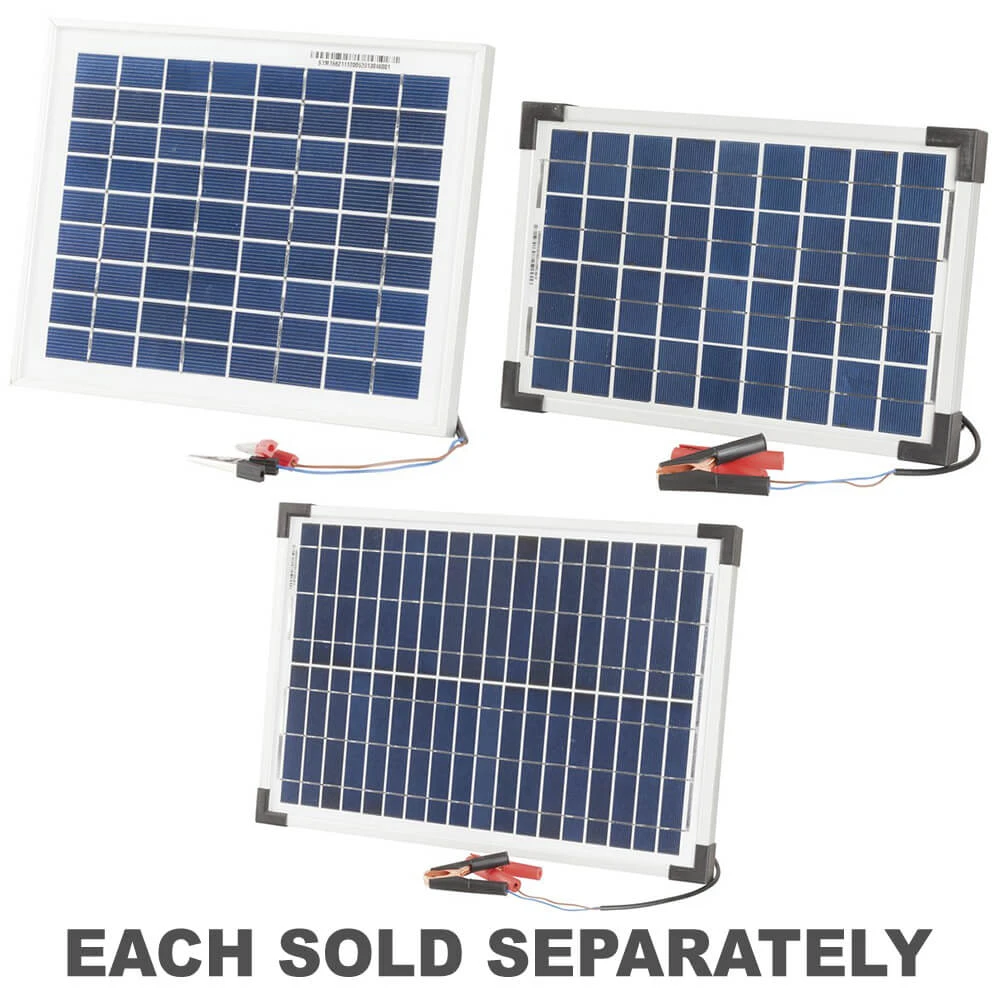 12V Monocrystalline Solar Panel With Clips/Lead 1 12V Monocrystalline Solar Panel With Clips/Lead
