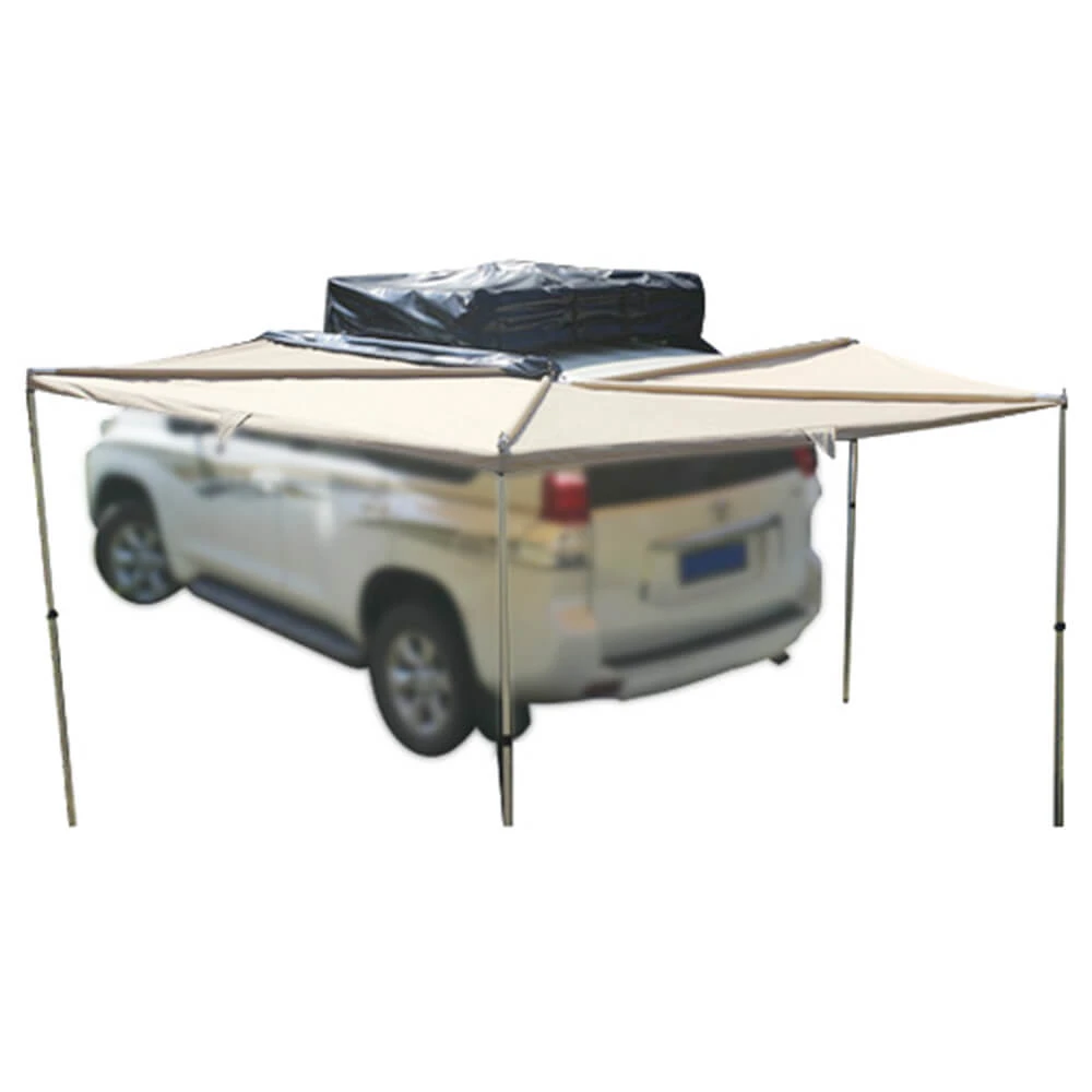 Folding 270 Degree Awning Shade (for 4 Wheel Drives) 1 Folding 270 Degree Awning Shade (for 4 Wheel Drives)