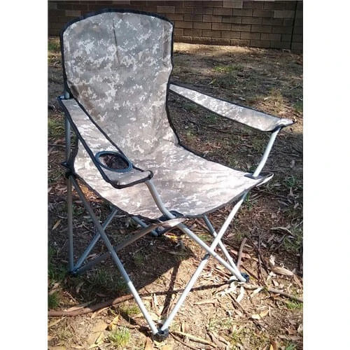 Folding Camo Camping Chair 2 Folding Camo Camping Chair - Image 2