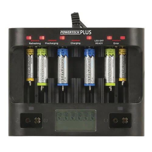 Universal Fast Charger W/ LCD & USB Outlet (Ni-MH Or Ni-Cd) 2 Universal Fast Charger W/ LCD & USB Outlet (Ni-MH Or Ni-Cd) - Image 2