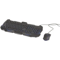 Gaming Keyboard And Mouse Set With Hotkeys