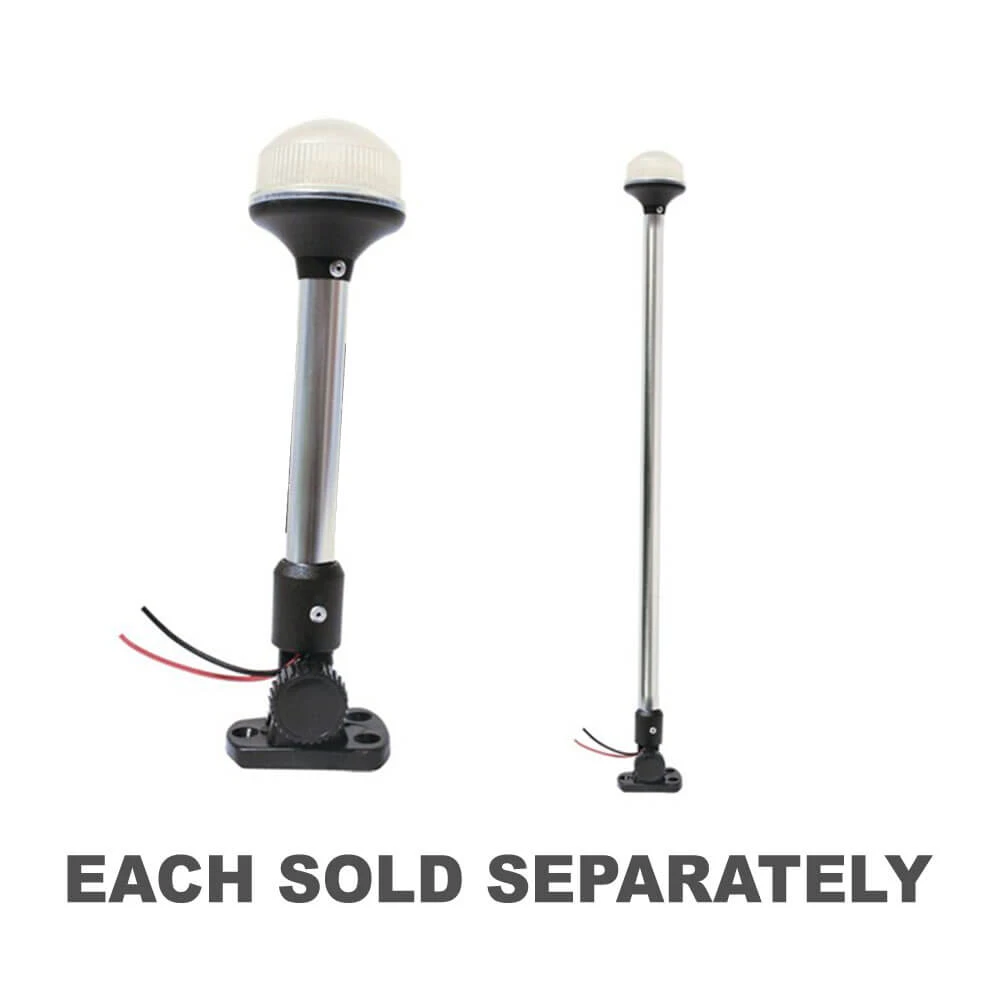 Fixed Mount Fold Down Pole LED Light 1 Fixed Mount Fold Down Pole LED Light