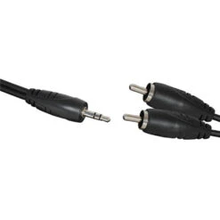 Stereo Audio Cable (3.5mm Plug To 2 X RCA Plug 5m)
