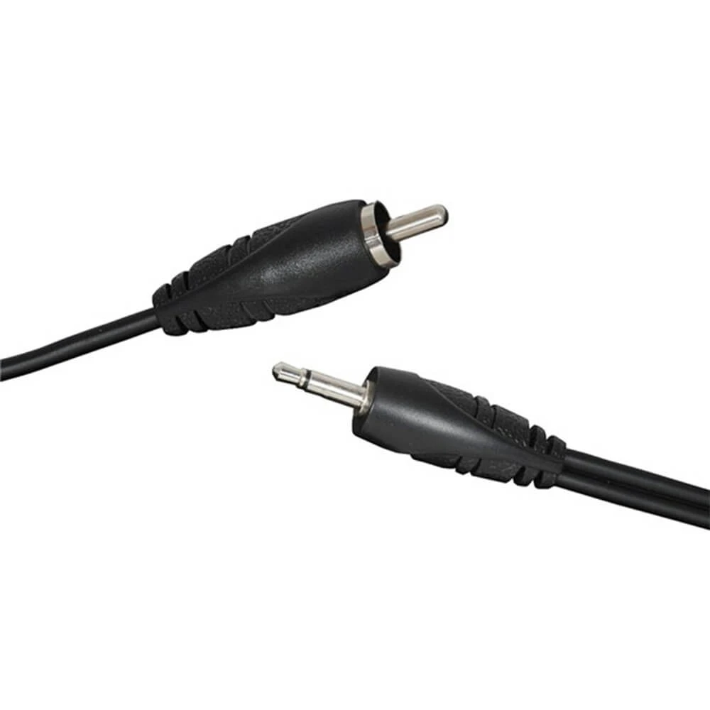 Audio Lead Plug RCA To Plug 3.5mm Mono 1.5m 1 Audio Lead Plug RCA To Plug 3.5mm Mono 1.5m