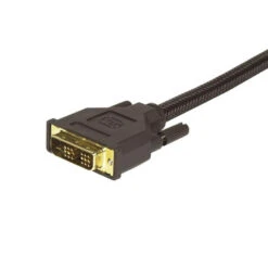 Video HDMI Plug To DVI Plug Lead Gold (3m)