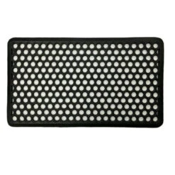 Versatile Black Door Mat For Floors Or Doorways (710x410mm)