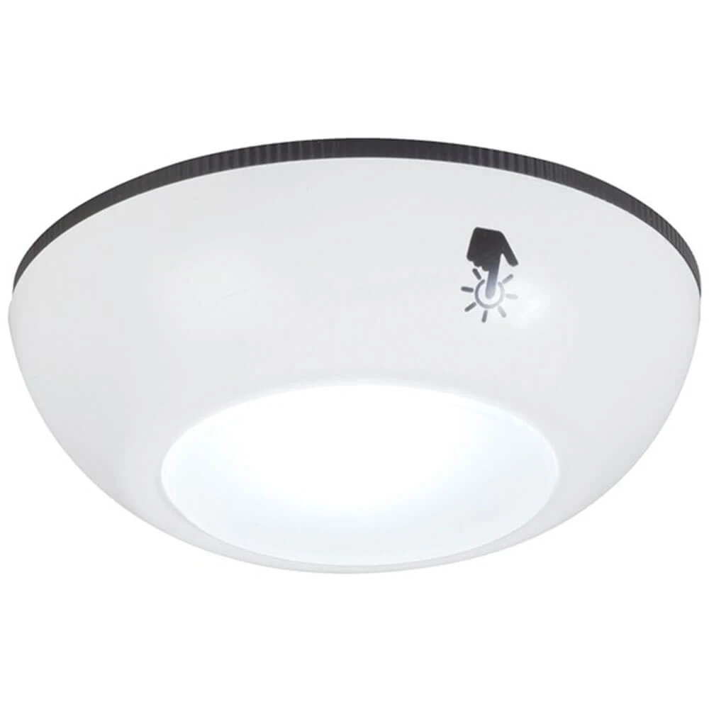 Adhesive Quick Install LED Touch Light (Pack Of 2) 1 Adhesive Quick Install LED Touch Light (Pack Of 2)