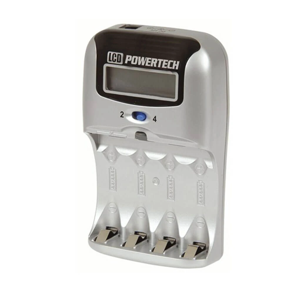 Fast Two Hour Battery Charger (AA/AAA Ni-MH) 1 Fast Two Hour Battery Charger (AA/AAA Ni-MH)