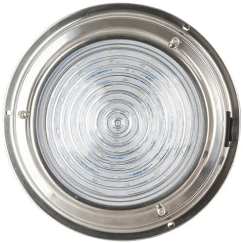 Dome Type LED Light & Switch (140mm SS White & Red) 2 Dome Type LED Light & Switch (140mm SS White & Red) - Image 2