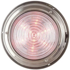 Dome Type LED Light & Switch (140mm SS White & Red) 5 Dome Type LED Light & Switch (140mm SS White & Red) -Latestbuy tb2qid01 500c