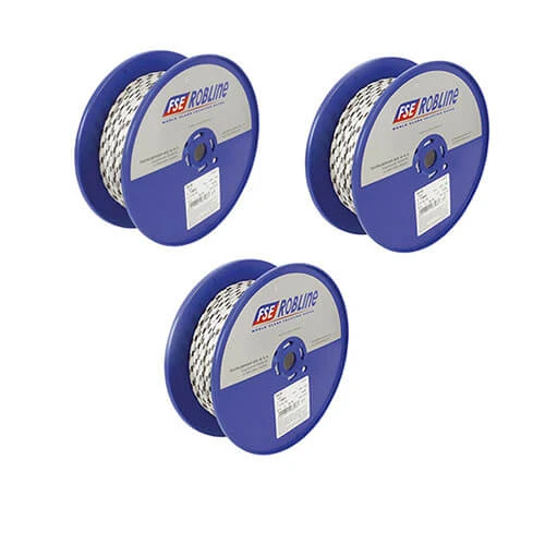 Rope Dbl Braided-Polyester 8mm 100m Roll 3 Rope Dbl Braided-Polyester 8mm 100m Roll - Image 3