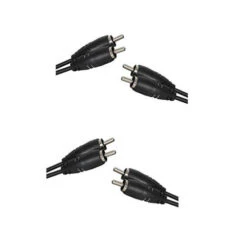 2 X RCA Plugs To 2 X RCA Plugs Audio Cable -Latestbuy tb2rc200 500c