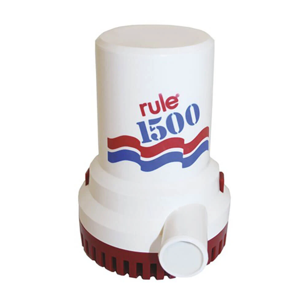 Boat Bilge Pump (Rule 02 1500GPH 12V) 1 Boat Bilge Pump (Rule 02 1500GPH 12V)